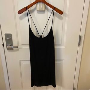 Forever 21 Black Slip Dress